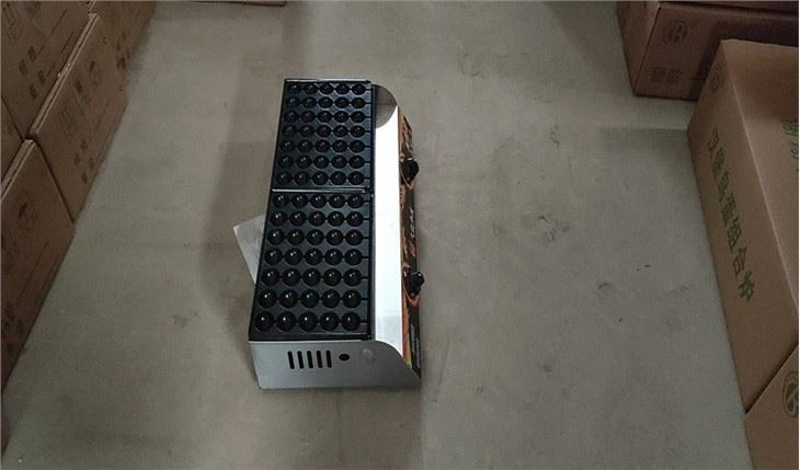 Double Row Birds Egg Frying Machine