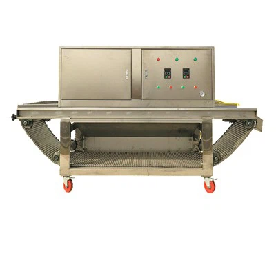 チェーン式玉ねぎ皮むき機