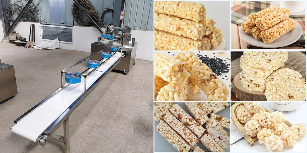 Puffed Rice Bar Cake Machine Puffed Rice Bar Cake Machine