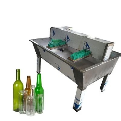 ブラシ式ボトル洗浄機