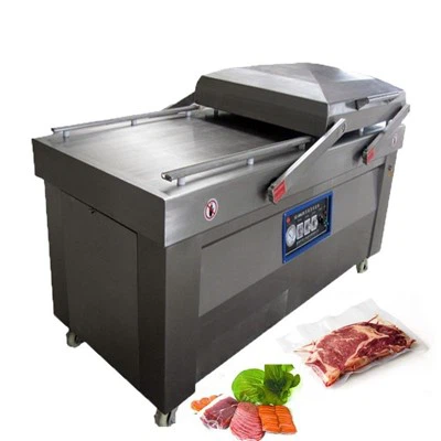 鶏肉肉の真空梱包機