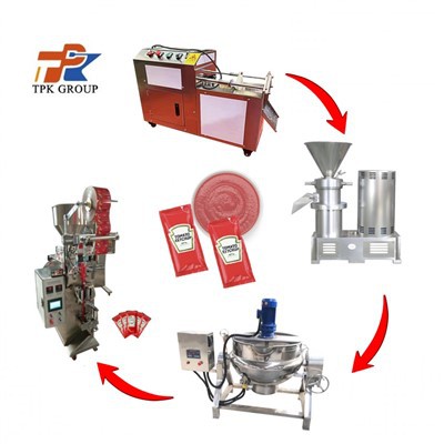 トマトペースト生産ライン