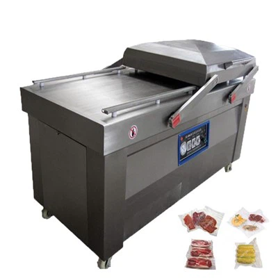 野菜と肉の真空梱包機